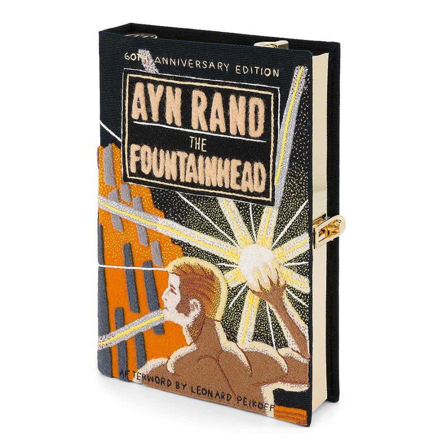 Olympia Le-Tan Ayn Rand The Fountainhead Strapped Clearance