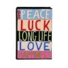 Olympia Le-Tan Peace Luck Love Best