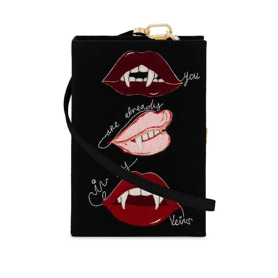 Olympia Le-Tan Vampire Lips Strapped Wholesale