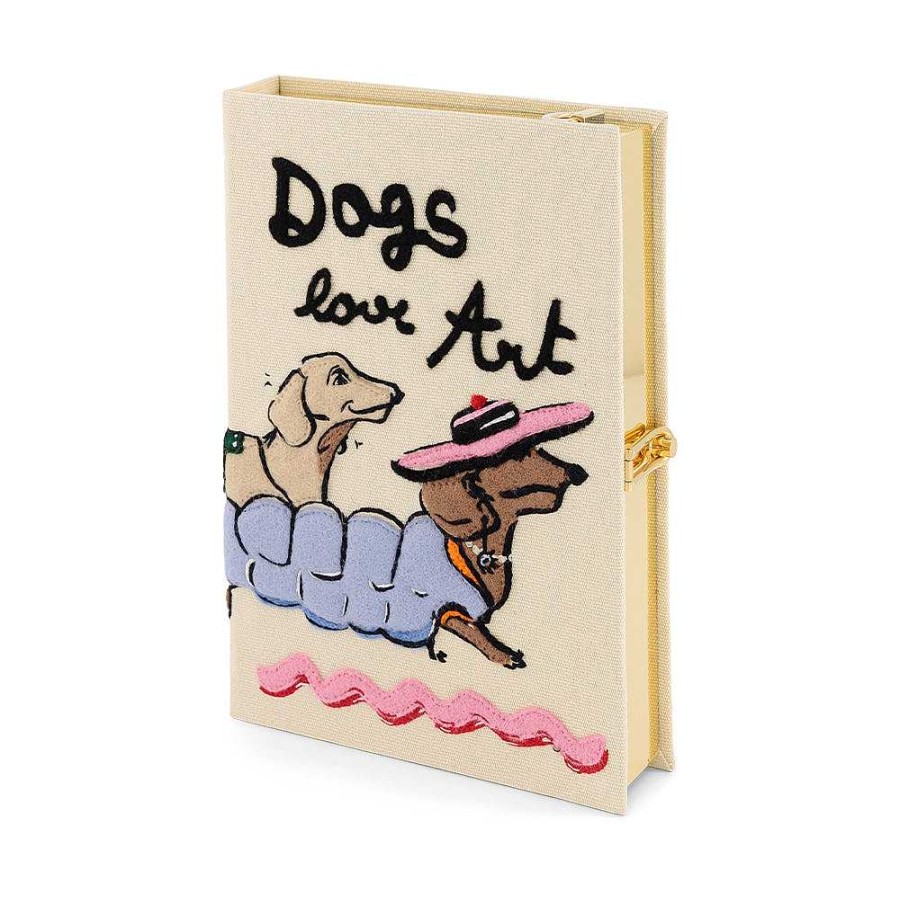 Olympia Le-Tan Dogs Love Art Strapped Online