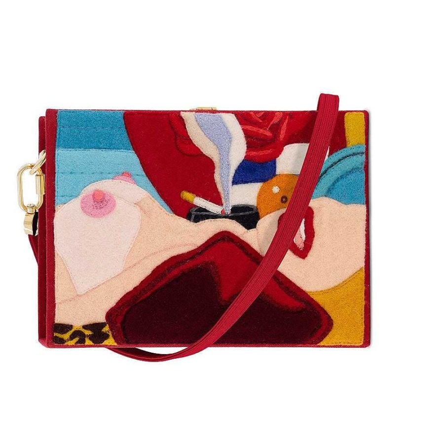 Olympia Le-Tan Great American By Tom Wesselmann Strapped Best