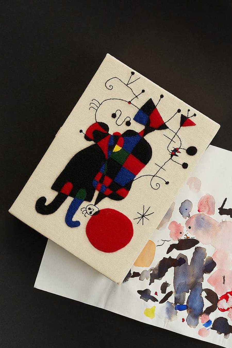 Olympia Le-Tan Figures And Dogs Joan Miro Strapped Wholesale