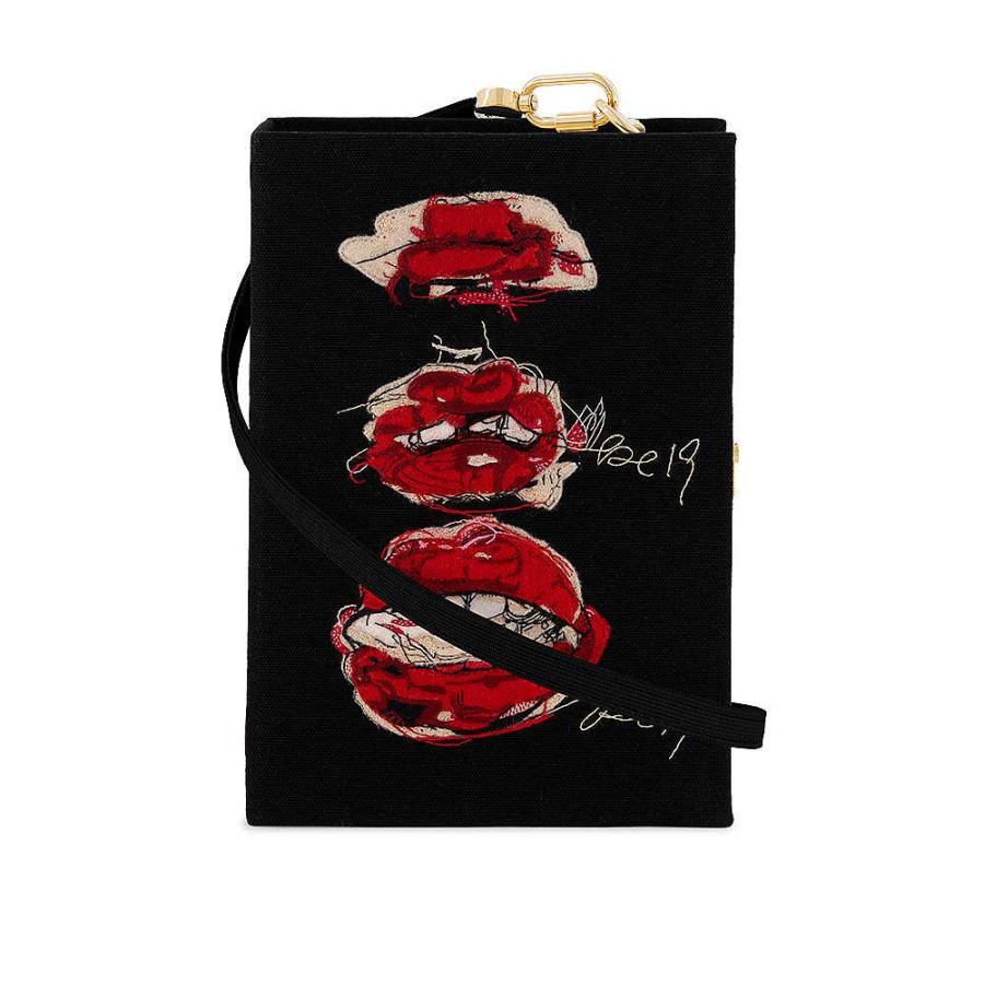 Olympia Le-Tan Red Lips By Cigarettes And Kale Strapped Online