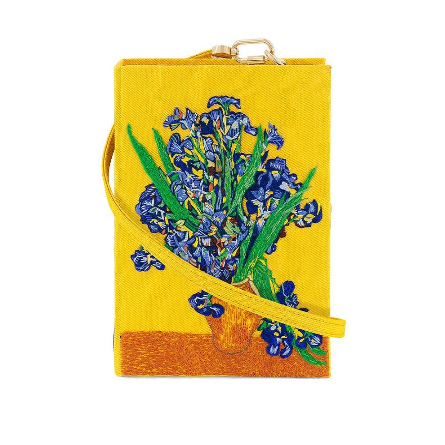 Olympia Le-Tan Vase With Irises Van Gogh Strapped Best